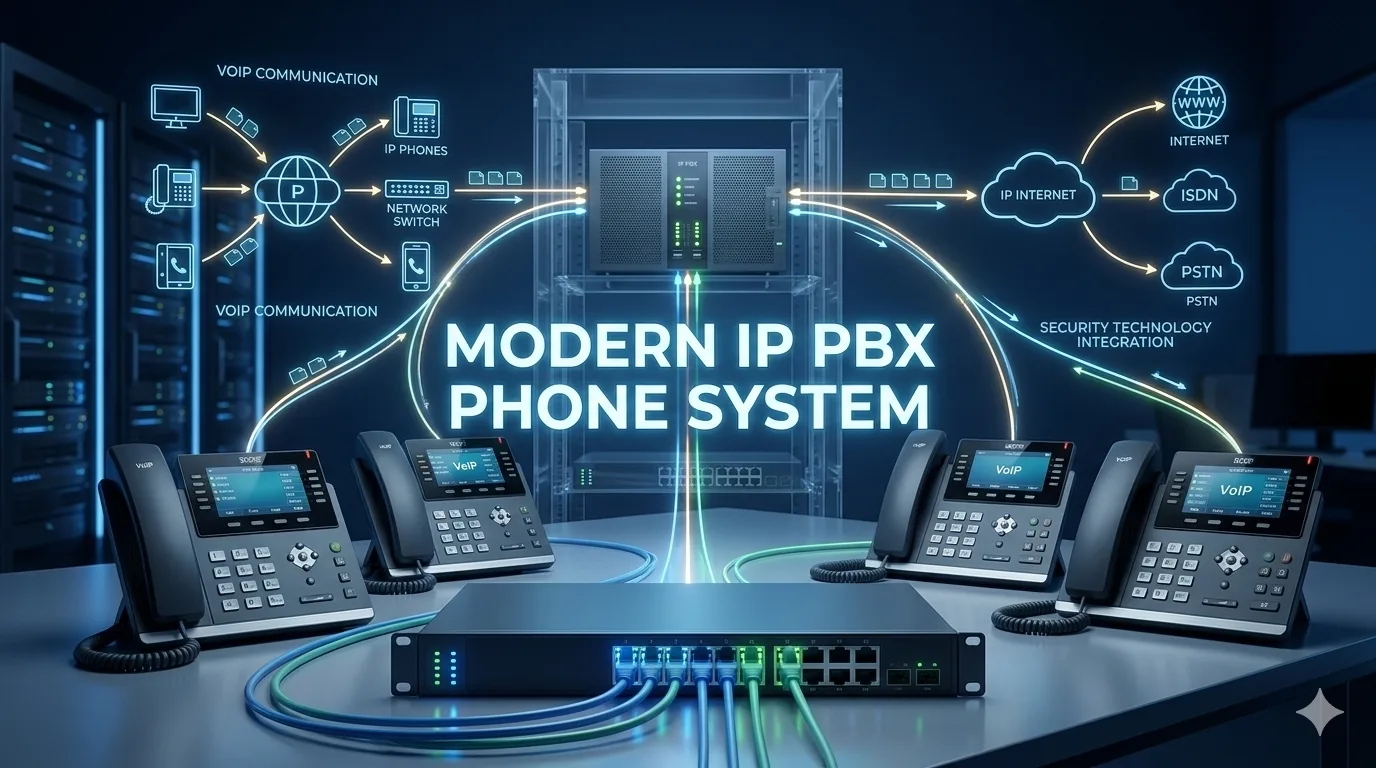 أنظمة الهواتف الداخلية (PABX)